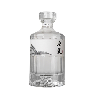 好看的酒瓶空瓶白酒瓶一斤装玻璃酒瓶私人订制高档送礼包装酒瓶子