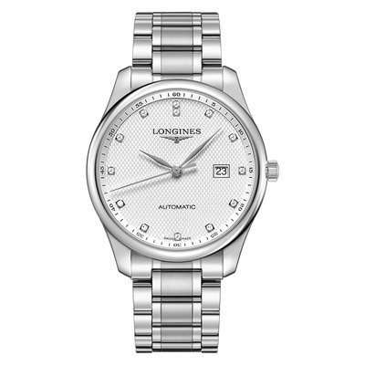 浪琴自动机械机芯商务休闲男表