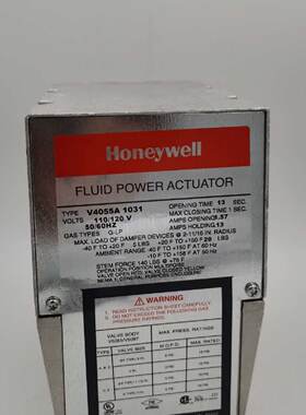议价美国Honeywell霍尼韦尔V4062A1099电液执行器V4055A1031现货6
