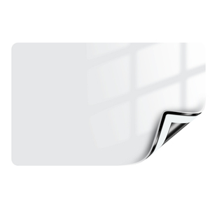 得力白板墙贴写字板磁性办公家用黑板儿童软白板可移除定制擦铁面吸力背胶会议室培训小不伤墙涂鸦纸挂式画画