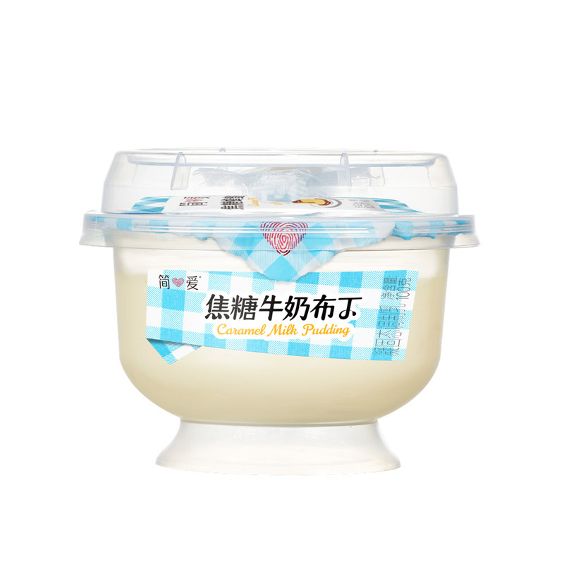 简爱焦糖牛奶布丁杯装营养代餐