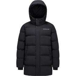 骆驼男装中长款羽绒服男