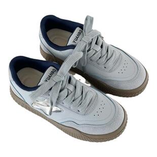 荔枝公园 原创小众星星板鞋女2026新款百搭休闲软底运动小白鞋子