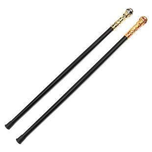 不锈钢圆头手杖剑鹰头老人拐杖剑棍棒一体防身剑户外登山杖未开刃