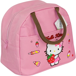 警车托马斯手提包饭盒包便当袋大号饭盒袋可爱保温可平放四格饭盒