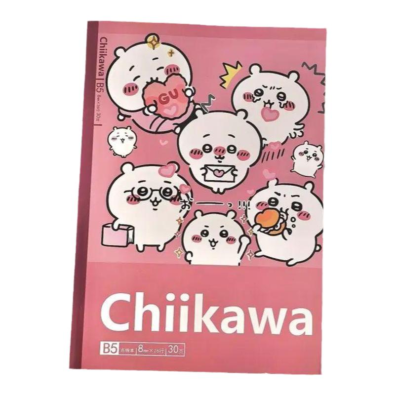 新款吉伊卡哇B5笔记本可爱女生横线记事本小八周边乌萨奇本子便宜
