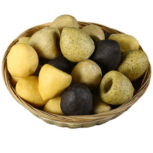 薛家窝窝头纯手工杂粮包子馒头粗粮饱腹馍馍五谷玉米大城里坦宫廷