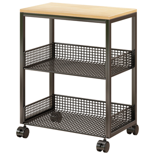 打印机放置柜落地可移动办公室收纳置物架多层工位电脑主机箱托架