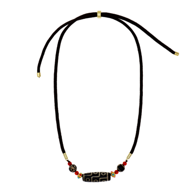 玛瑙棉麻情侣九眼六眼财神