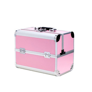 专业化妆箱大容量多层手提美甲美睫纹绣彩妆韩国半永久工具收纳盒