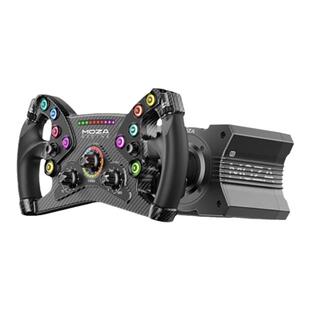 MOZA R12 V2赛车模拟器游戏方向盘 PC动态力回馈伺服直驱基座魔爪