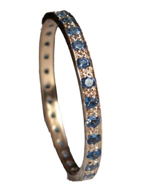 戒指eternity◇真正蓝色托帕石