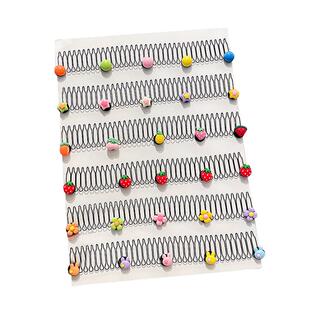 儿童碎发拉拉梳女童隐形后脑勺毛发整理神器刘海发卡前额头发插梳