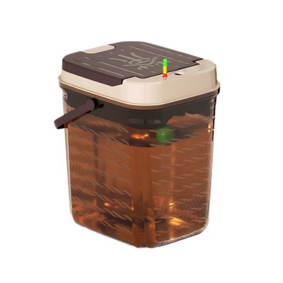 透明可视茶水桶加厚耐用