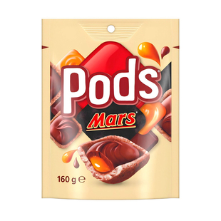 夹心巧克力饼干玛氏PODS夹心巧克力饼干澳洲进口香脆焦糖夹心饼干