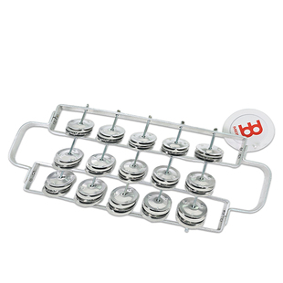 MEINL德国麦尔正品RC2-M桑巴铃盘铝制铃片小号手摇铃多排铃铁算盘