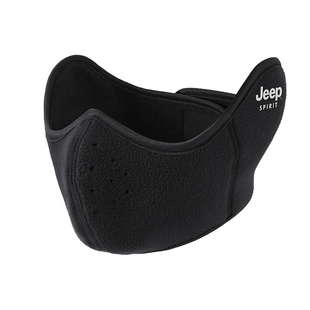 JEEP SPIRIT吉普男士冬季面罩男款耳罩德绒防风护脸保暖骑行口罩