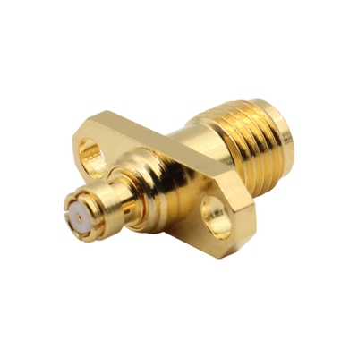 sma转smp母转母转接器带两孔法兰固定12.2MM间距SMA/GPO-KK 18GHZ
