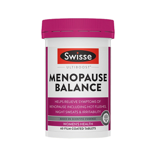 Swisse斯维诗大豆异黄酮更年期平衡片女性内分泌调理【效期清仓】