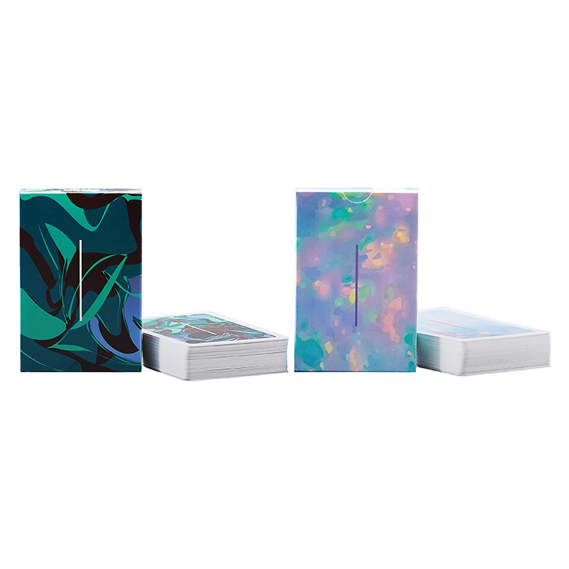 流影扑克牌10副装高颜值德州创意设计纸牌白芯加厚扑克斗地主桌游