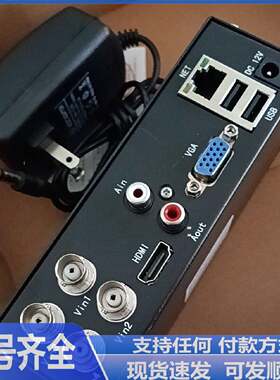 议价可维修路模拟视频转网络编码器黑色小型编码设备带HDMIVGAUSB