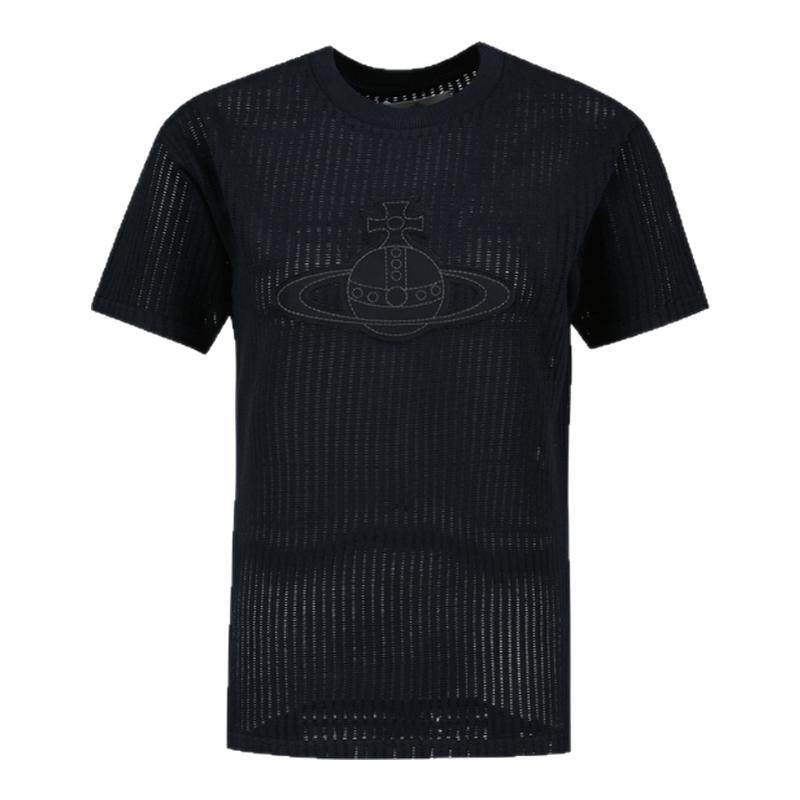 Vivienne Westwood 西太后;Orb Patch T 恤 -合成纤维-黑色
