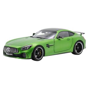 收藏礼品奔驰AMG GTR NOREV原厂 1:18 绿魔仿真合金全开汽车模型