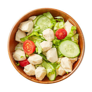 饮食伙计嫩蒸鸡肉丸健身代餐即食轻食低脂热卡量高蛋白非鸡胸肉