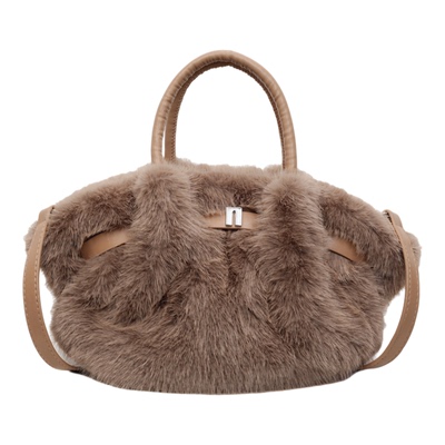 秋冬季爆款毛绒绒包包女2025新款时尚百搭斜挎包毛毛包手提小拎包