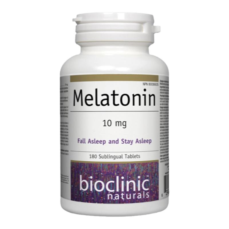 现货 加拿大Bioclinic Naturals Melatonin 褪黑素 睡眠支持 180