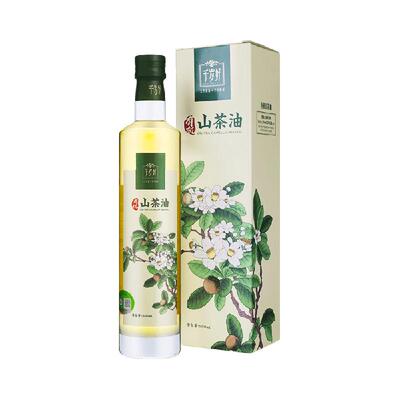 千岁好有机认证山茶油500ml/瓶家用凉拌炒菜