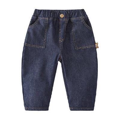 jellybaby加绒防褪色挺括牛仔裤
