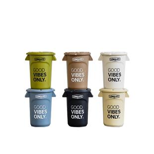 longlife【清仓】车载垃圾桶汽车内置收纳置物桶车内手扶箱位收纳