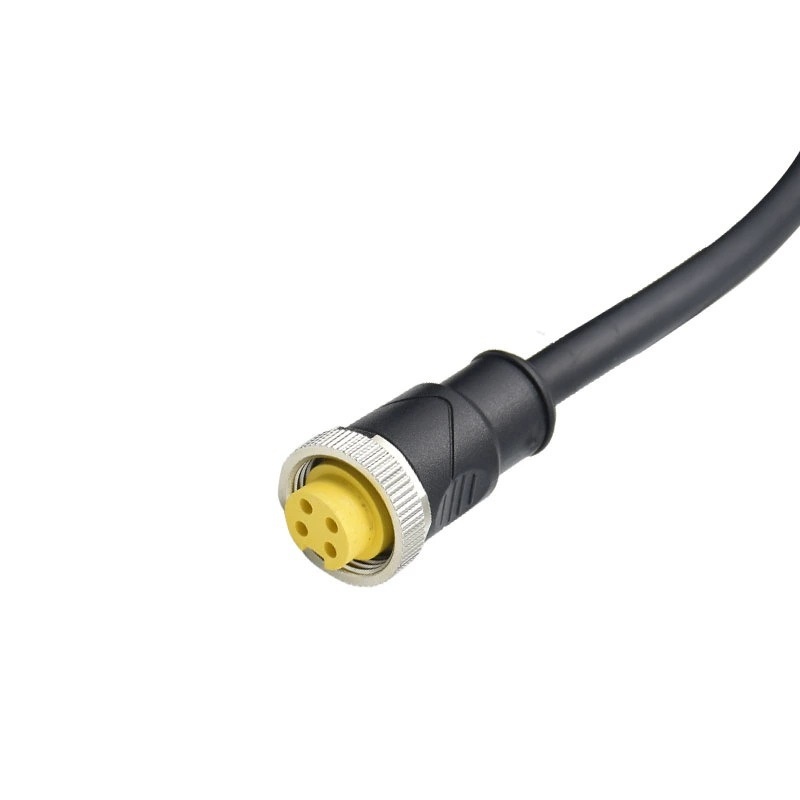 7/8防水连接器2芯2+PE35+PE63+PE线束传感器芯芯成型4+PE接头
