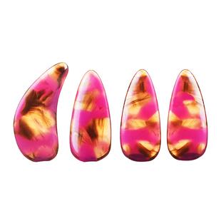 古筝指甲专业演奏级成人儿童初学者甲片玳瑁色中薄款义甲遥指神器