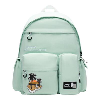 李宁正品男女情侣同款双肩背包