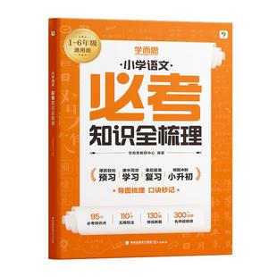 学而思新品25版小学必考知识全梳理大盘点六年级小升初总复习人教版通用资料英语文数学核心基础知识点手册大集结考试必背考点刷题