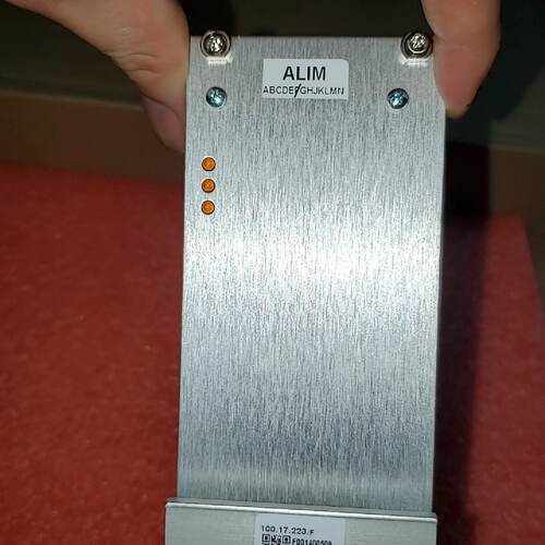 配件阿尔斯通ALSTOMS电源板100.17.223/F，九五新议价