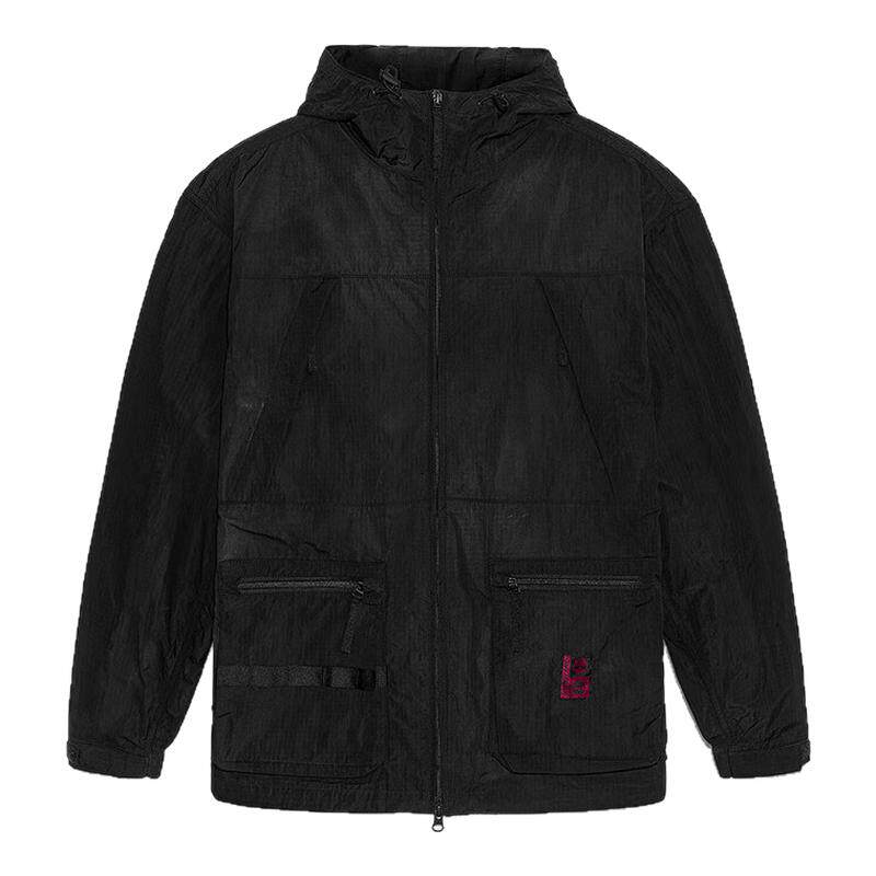 Timberland添柏岚男士户外轻薄透气格纹休闲连帽风衣外套A668U