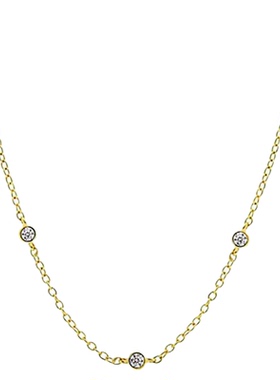 轻奢简约满天星泡泡项链s925纯银