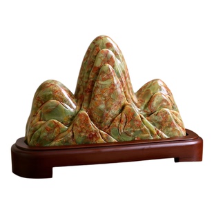 天然原石石敢当禅意现代奇石摆件石头摆件礼品礼物商业靠山石