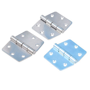 不锈钢蝴蝶合页修复固定板铰链平开加宽柜门木门折叠加厚蝶形折页