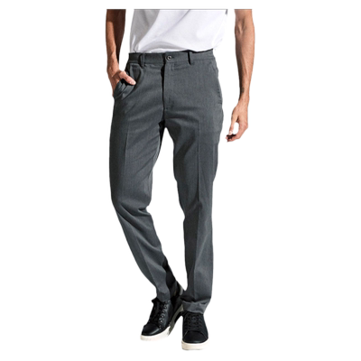 万星威运动羊毛混纺热压工艺长裤