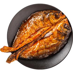 湘岳鱼熟食整条腊鲢鱼湖南特产手撕酱板鱼香辣腊鱼干开袋即食零食