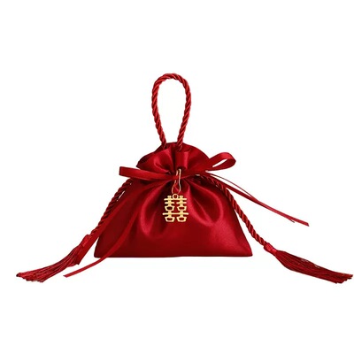 结婚喜糖袋子2026新款高级感