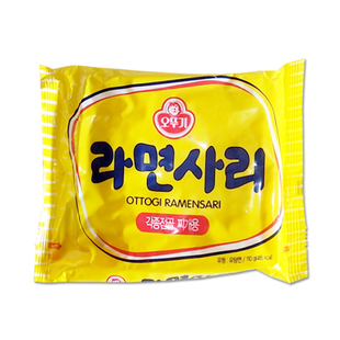 韩国进口不倒翁面饼110g*20袋火锅拉面方便餐饮面速食泡面无料包