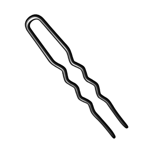 丸子头U型插梳发夹女款盘发神器加粗固定发卡持久定型钢丝一字夹