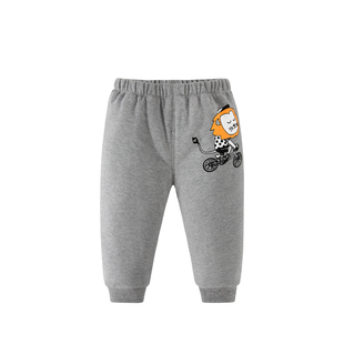 男女宝宝棉裤1岁夹棉加厚保暖秋冬季3婴儿童装2不加绒长裤子5冬装