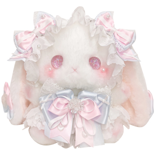 熊兽 【晨曦】玩偶包 Lolita手作兔包斜跨可双肩毛绒可爱女包精致