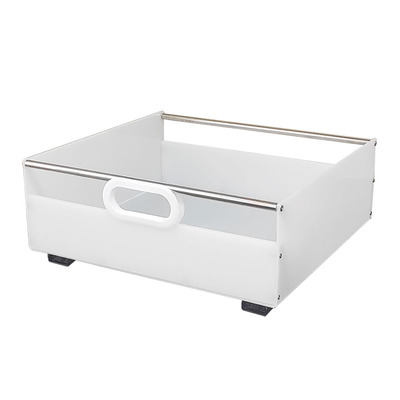 中石加高款抽屉拉篮环保PP带轨道